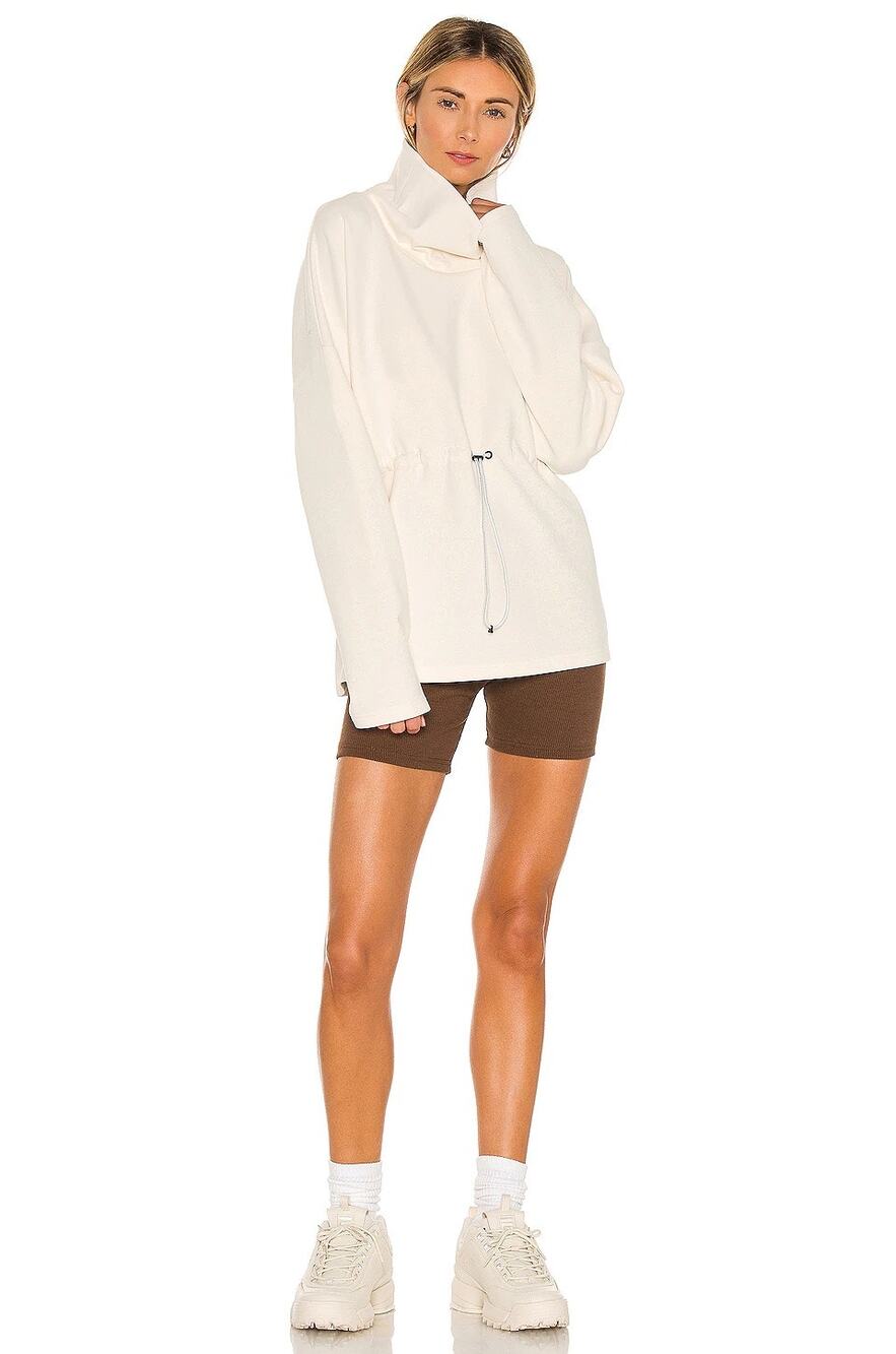 Varley Barton Sweatshirt Eggnog Size Small